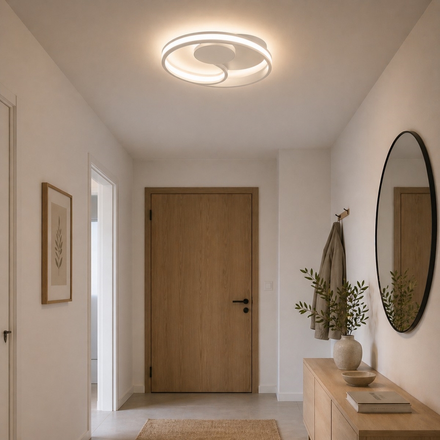 Brilliant - LED loftlampe REVOLA LED/33W/230V 3000/4000/6500K Ø 40 cm hvid