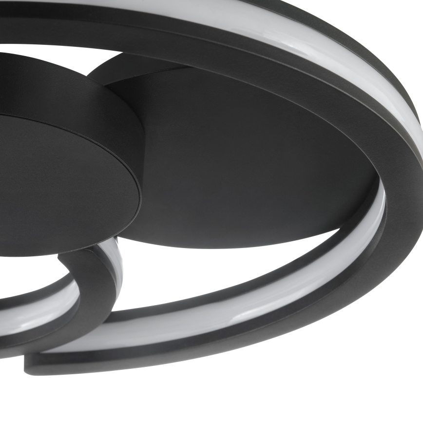 Brilliant - LED-loftlampe REVOLA LED/33W/230V 3000/4000/6500K Ø 40 cm sort