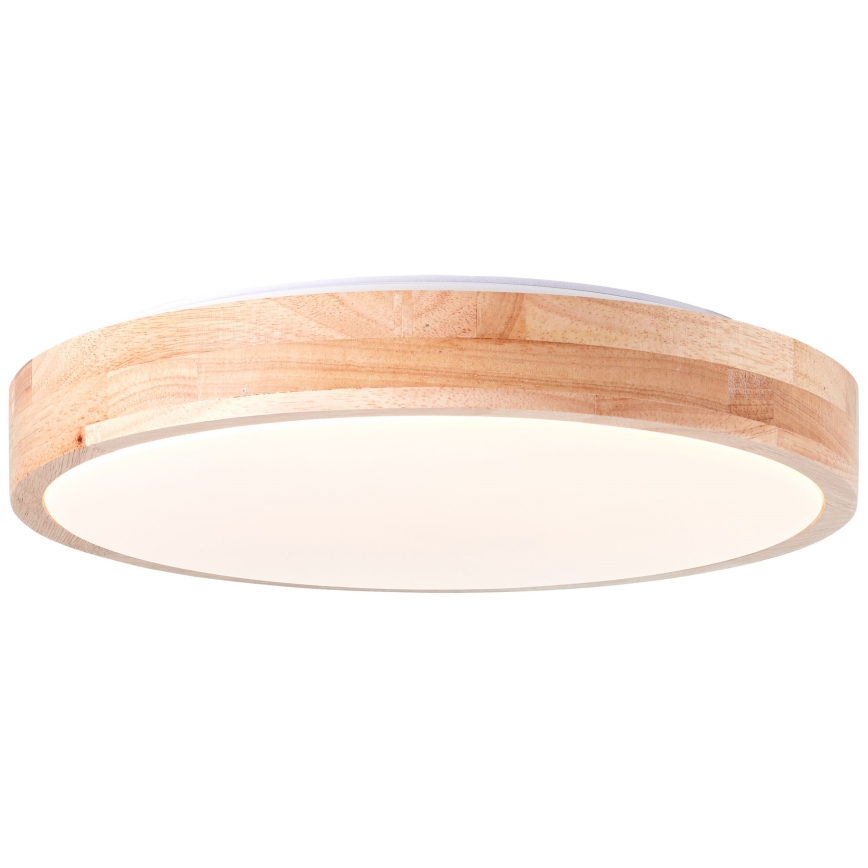 Brilliant - LED loftlampe SLIMLINE LED/14W/230V 3000/4000K gummitræ - FSC certificeret