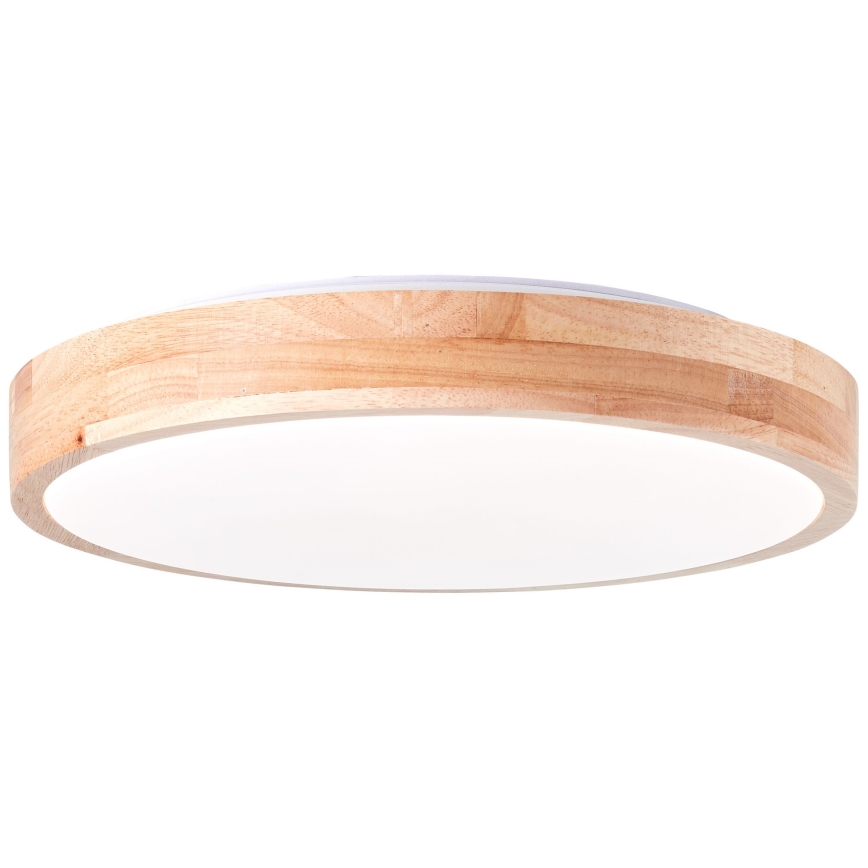 Brilliant - LED loftlampe SLIMLINE LED/14W/230V 3000/4000K gummitræ - FSC certificeret