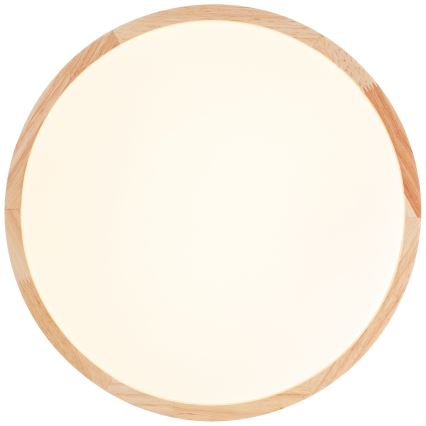 Brilliant - LED-loftlampe SLIMLINE LED/22W/230V Ø 39 cm gummitræ