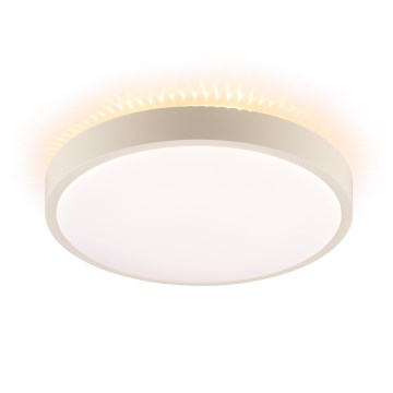 Brilliant - LED loftlampe SOLISTRA LED/18W/230V Ø 34,5 cm beige