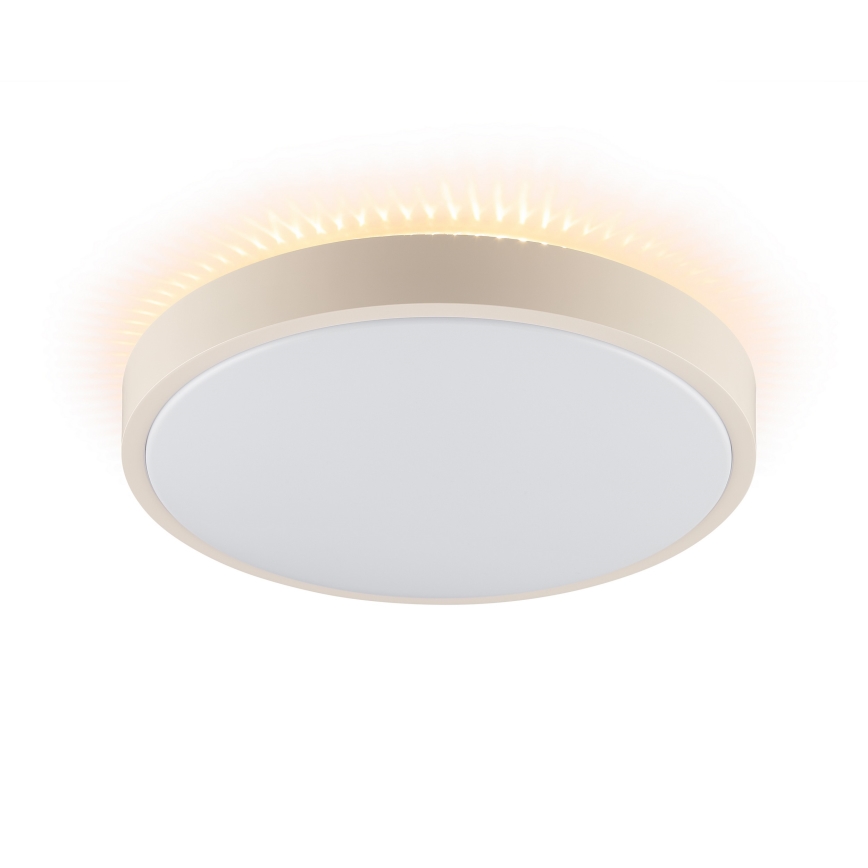 Brilliant - LED loftlampe SOLISTRA LED/18W/230V Ø 34,5 cm beige