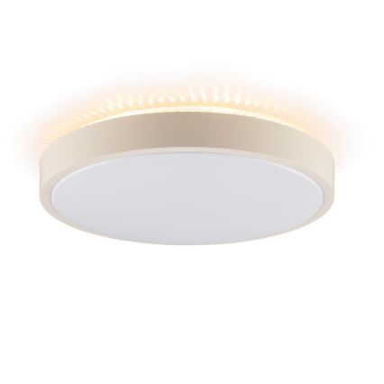 Brilliant - LED loftlampe SOLISTRA LED/18W/230V Ø 34,5 cm beige