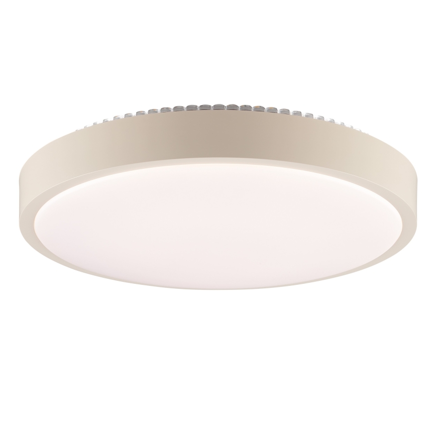 Brilliant - LED loftlampe SOLISTRA LED/18W/230V Ø 34,5 cm beige