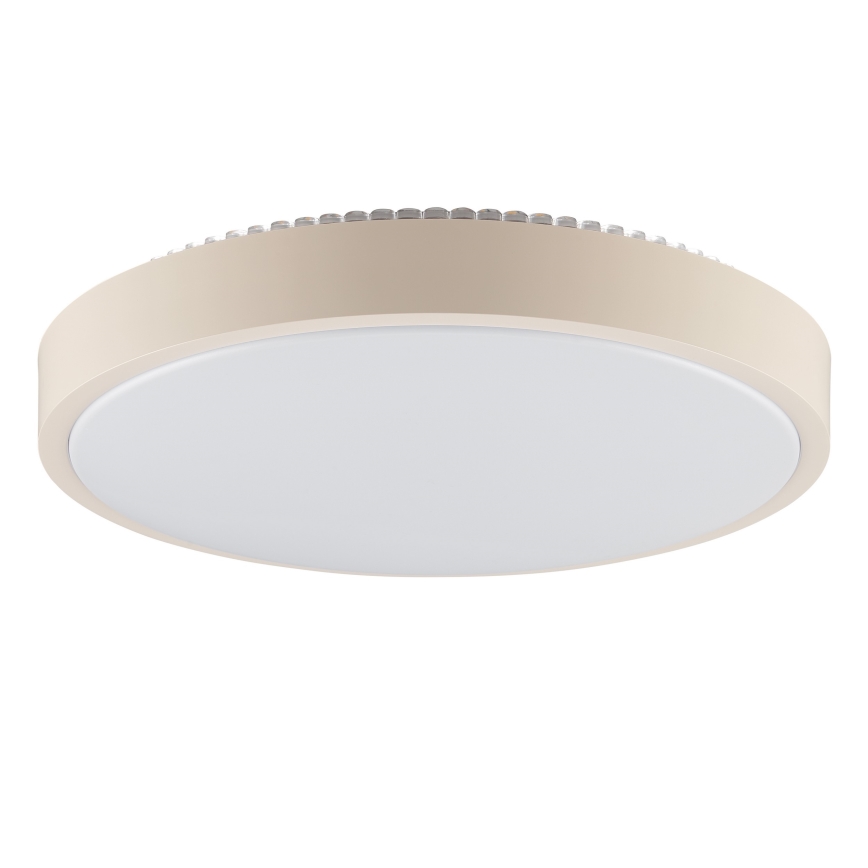 Brilliant - LED loftlampe SOLISTRA LED/18W/230V Ø 34,5 cm beige