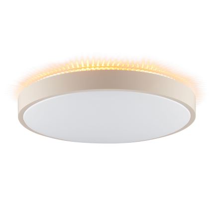 Brilliant - LED loftlampe SOLISTRA LED/24W/230V Ø 44,5 cm beige