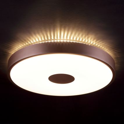 Brilliant - LED loftlampe TAVIS LED/24W/230V Ø 44,5 cm rosaguld