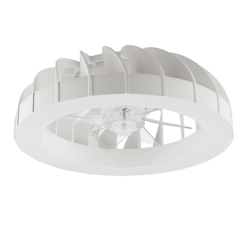 Brilliant - LED loftventilator med lys og RGBW-farver dæmpbar FANORA LED/30W/230V 2700-6500K diameter 46 cm hvid + fjernbetjening