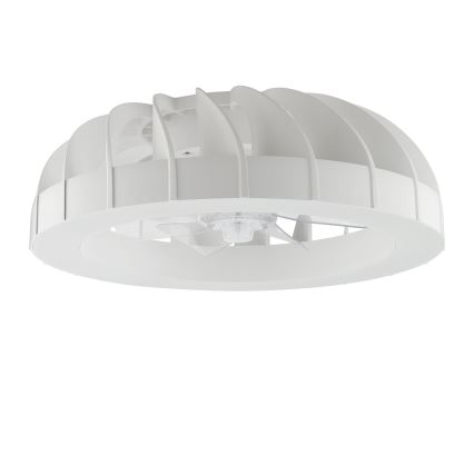 Brilliant - LED loftventilator med lys og RGBW-farver dæmpbar FANORA LED/30W/230V 2700-6500K diameter 46 cm hvid + fjernbetjening