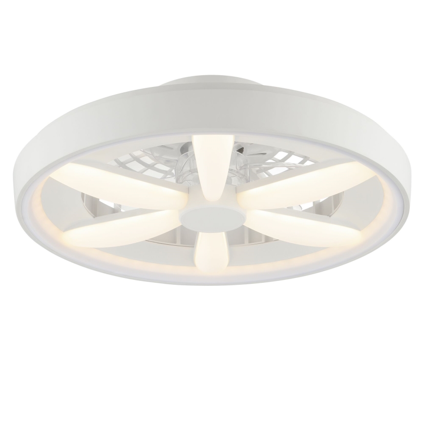 Brilliant - LED loftventilator dæmpbar med lys og RGBW-farver GAIANO LED/48W/230V 2700-6500K hvid + fjernbetjening