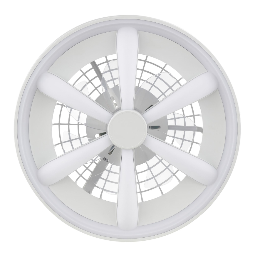 Brilliant - LED loftventilator dæmpbar med lys og RGBW-farver GAIANO LED/48W/230V 2700-6500K hvid + fjernbetjening