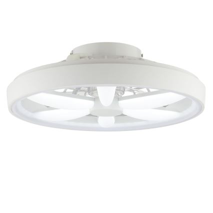 Brilliant - LED loftventilator dæmpbar med lys og RGBW-farver GAIANO LED/48W/230V 2700-6500K hvid + fjernbetjening