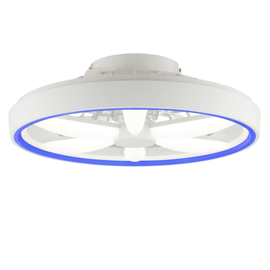 Brilliant - LED loftventilator dæmpbar med lys og RGBW-farver GAIANO LED/48W/230V 2700-6500K hvid + fjernbetjening