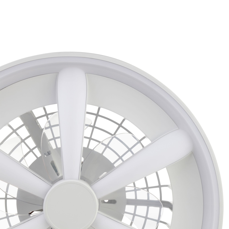 Brilliant - LED loftventilator dæmpbar med lys og RGBW-farver GAIANO LED/48W/230V 2700-6500K hvid + fjernbetjening