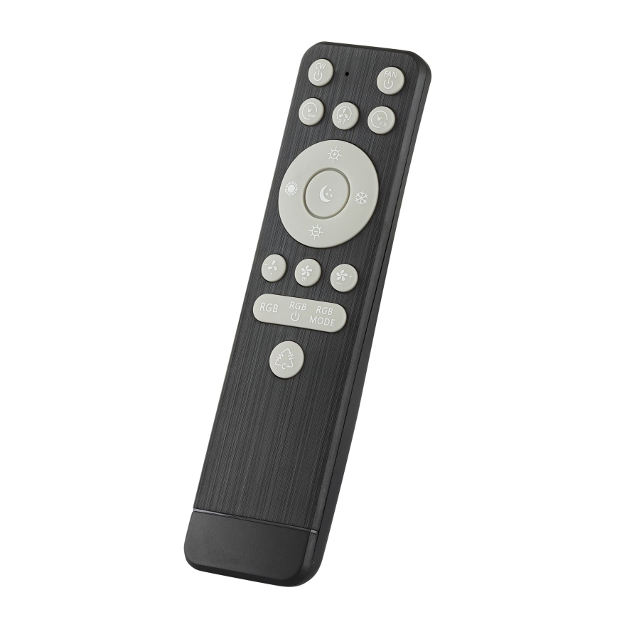 Brilliant - LED loftventilator dæmpbar med lys og RGBW-farver GAIANO LED/48W/230V 2700-6500K hvid + fjernbetjening