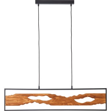 Brilliant - LED pendel CHAUMONT LED/20W/230V fyrretræ - FSC certificeret