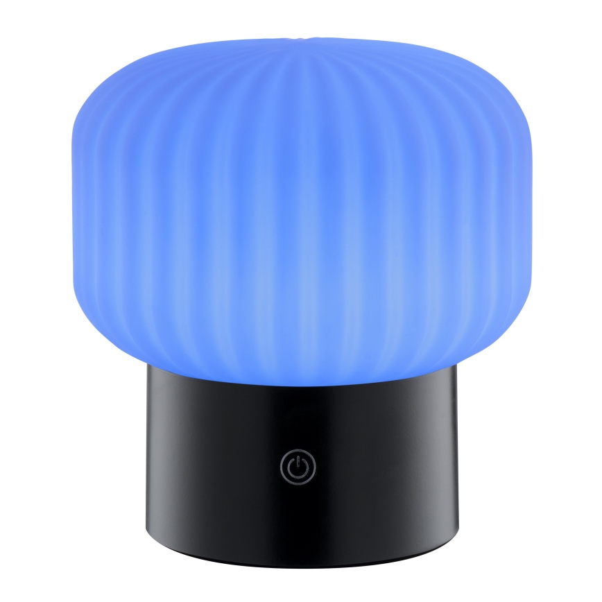 Brilliant - LED RGBW dæmpbar genopladelig berøringsbetjent udendørs bordlampe SARASTRO LED/3W/5V 2700K 1800 mAh IP44 hvid