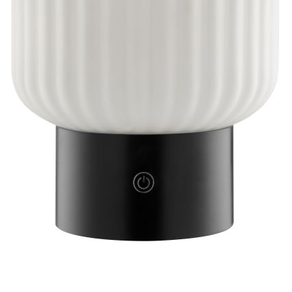 Brilliant - LED RGBW dæmpbar genopladelig berøringsbetjent udendørs bordlampe SARASTRO LED/3W/5V 2700K 1800 mAh IP44 hvid