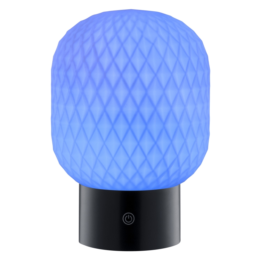 Brilliant - LED RGBW dæmpbar genopladelig berøringsbetjent udendørs bordlampe SARASTRO LED/3W/5V 2700K 1800 mAh IP44 hvid