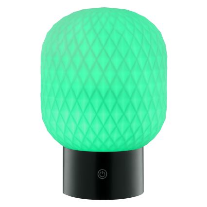 Brilliant - LED RGBW dæmpbar genopladelig berøringsbetjent udendørs bordlampe SARASTRO LED/3W/5V 2700K 1800 mAh IP44 hvid