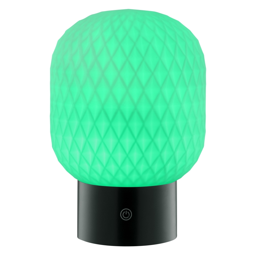 Brilliant - LED RGBW dæmpbar genopladelig berøringsbetjent udendørs bordlampe SARASTRO LED/3W/5V 2700K 1800 mAh IP44 hvid