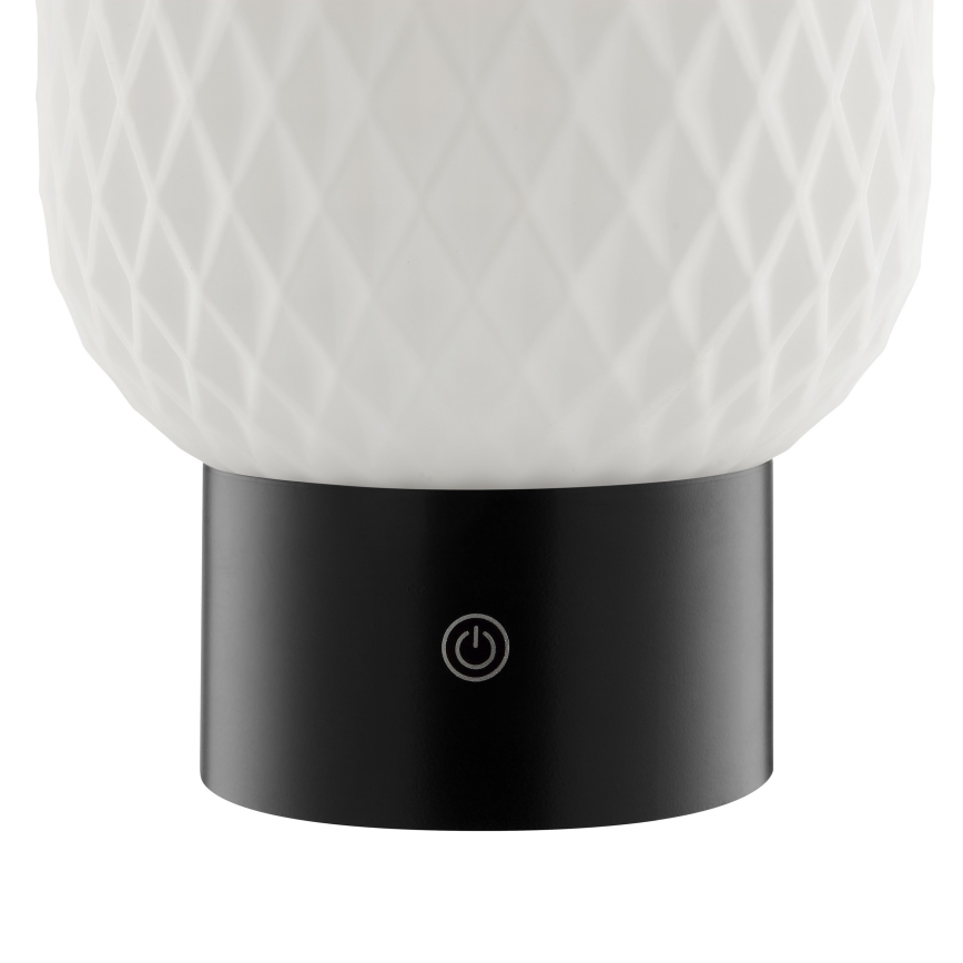 Brilliant - LED RGBW dæmpbar genopladelig berøringsbetjent udendørs bordlampe SARASTRO LED/3W/5V 2700K 1800 mAh IP44 hvid