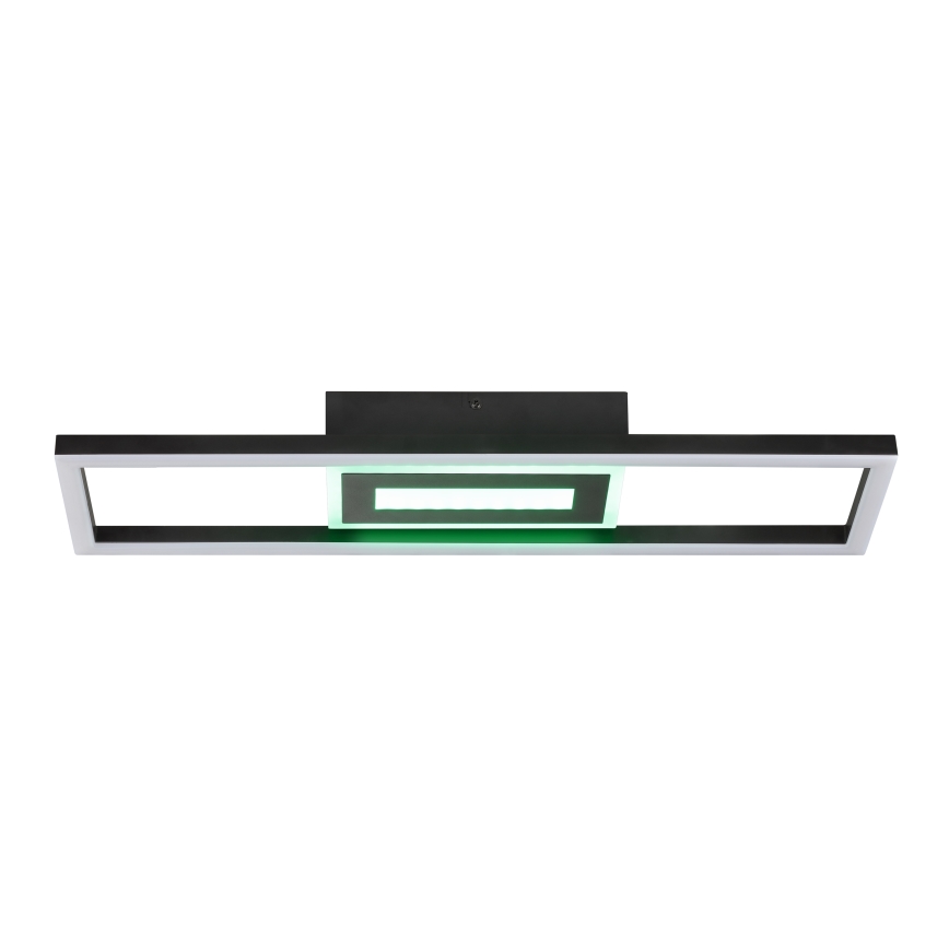 Brilliant - LED RGBW dæmpbar loftlampe BESSON LED/20W/230V 3000-6500K sort + fjernbetjening