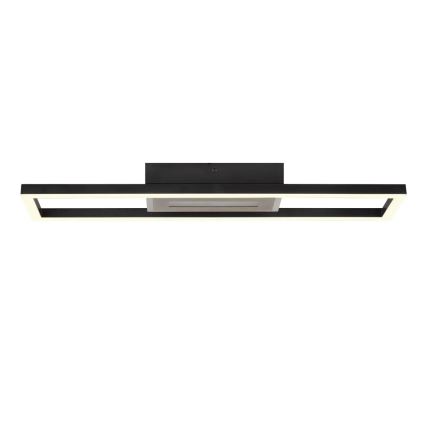 Brilliant - LED RGBW Dæmpbar loftlampe BESSON LED/20W/230V 3000-6500K sort + fjernbetjening