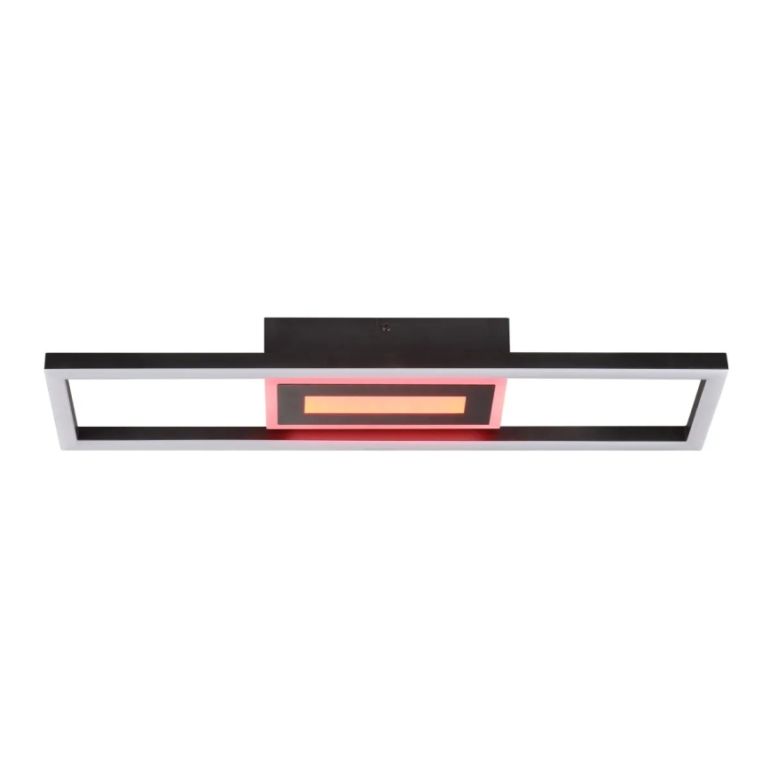 Brilliant - LED RGBW Dæmpbar loftlampe BESSON LED/20W/230V 3000-6500K sort + fjernbetjening