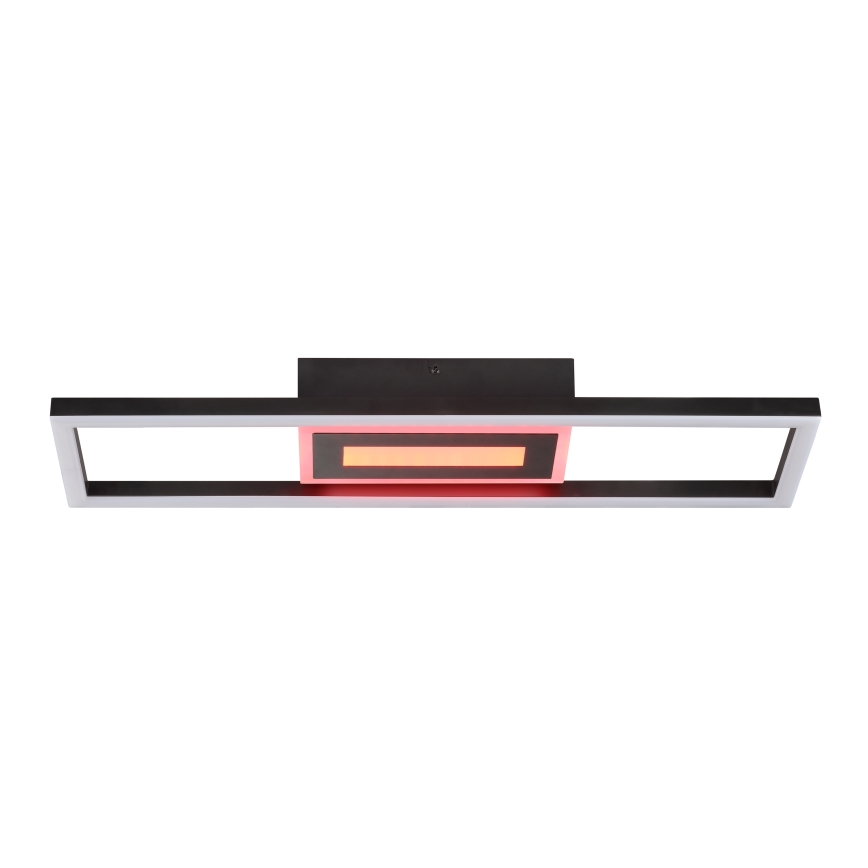 Brilliant - LED RGBW Dæmpbar loftlampe BESSON LED/20W/230V 3000-6500K sort + fjernbetjening