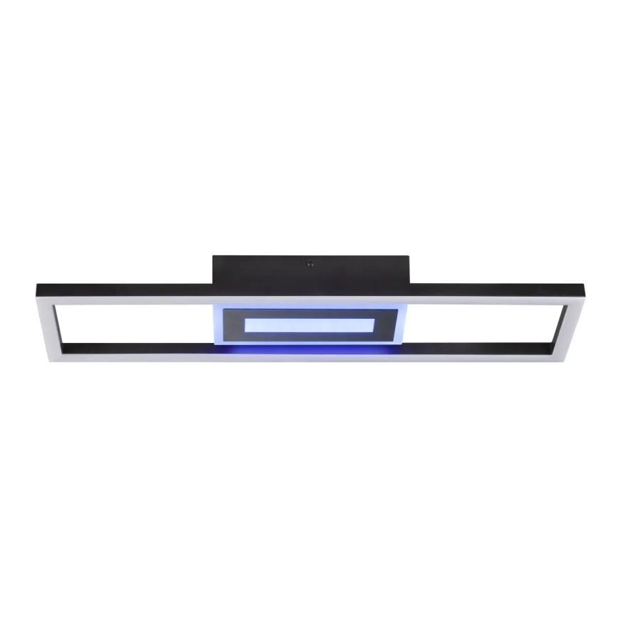 Brilliant - LED RGBW Dæmpbar loftlampe BESSON LED/20W/230V 3000-6500K sort + fjernbetjening