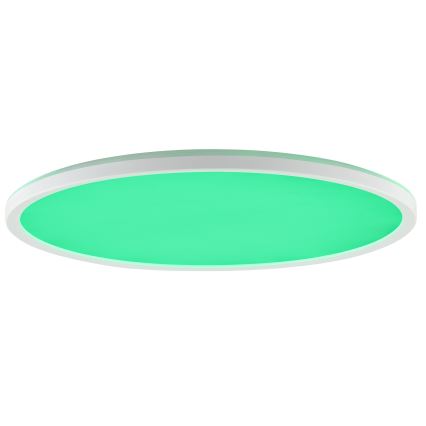 Brilliant - LED RGBW dæmpbar loftlampe LUMARO LED/22W/230V 4000K Ø 42 cm hvid + fjernbetjening