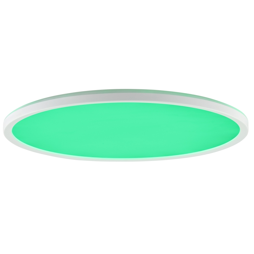 Brilliant - LED RGBW dæmpbar loftlampe LUMARO LED/22W/230V 4000K Ø 42 cm hvid + fjernbetjening