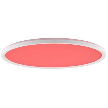 Brilliant - LED RGBW dæmpbar loftlampe LUMARO LED/22W/230V 4000K Ø 42 cm hvid + fjernbetjening