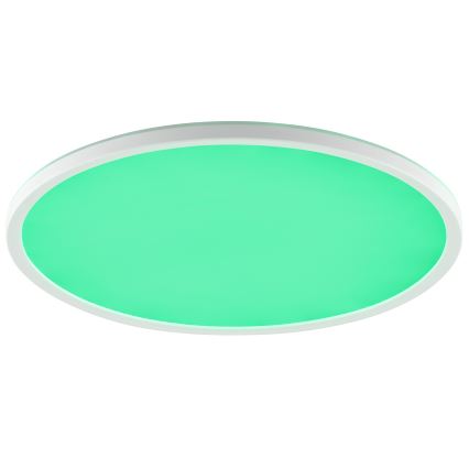 Brilliant - LED RGBW dæmpbar loftlampe LUMARO LED/22W/230V 4000K Ø 42 cm hvid + fjernbetjening