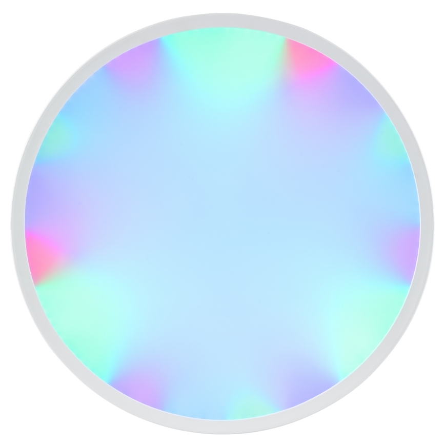 Brilliant - LED RGBW dæmpbar loftlampe LUMARO LED/22W/230V 4000K Ø 42 cm hvid + fjernbetjening