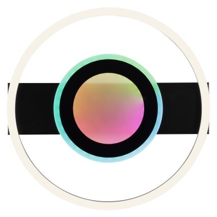 Brilliant - LED RGBW dæmpbar loftlampe MAUREEN LED/20W/230V 3000-6500K sort + fjernbetjening