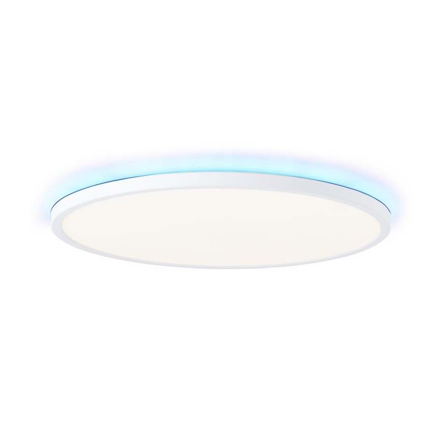 Brilliant - LED RGBW Dæmpbart loftlys SALTERY LED/22W/230V 3000-6500K + fjernbetjening