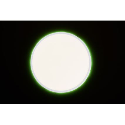 Brilliant - LED RGBW Dæmpbart loftlys SALTERY LED/22W/230V 3000-6500K + fjernbetjening