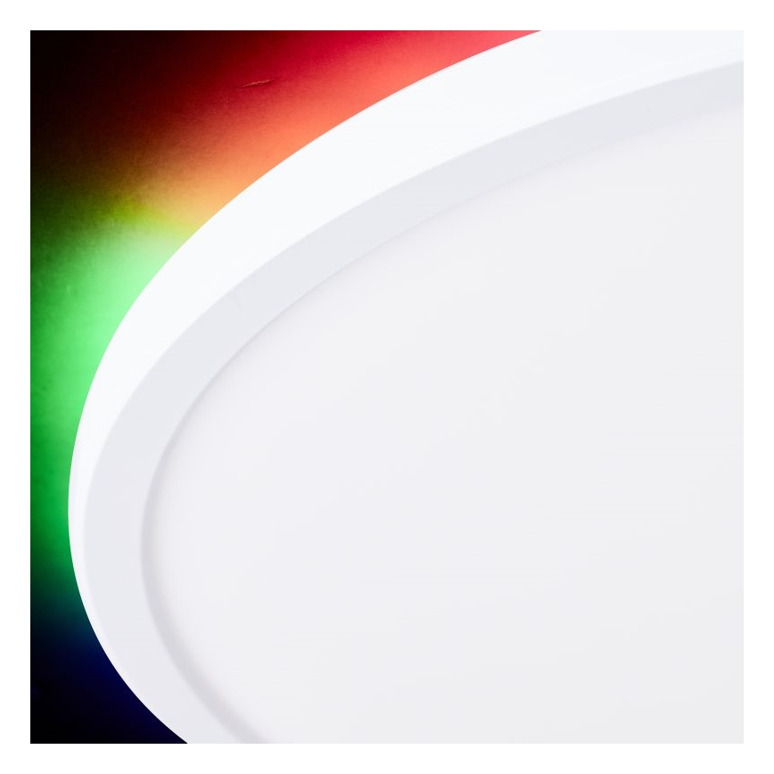 Brilliant - LED RGBW Dæmpbart loftlys SALTERY LED/22W/230V 3000-6500K + fjernbetjening
