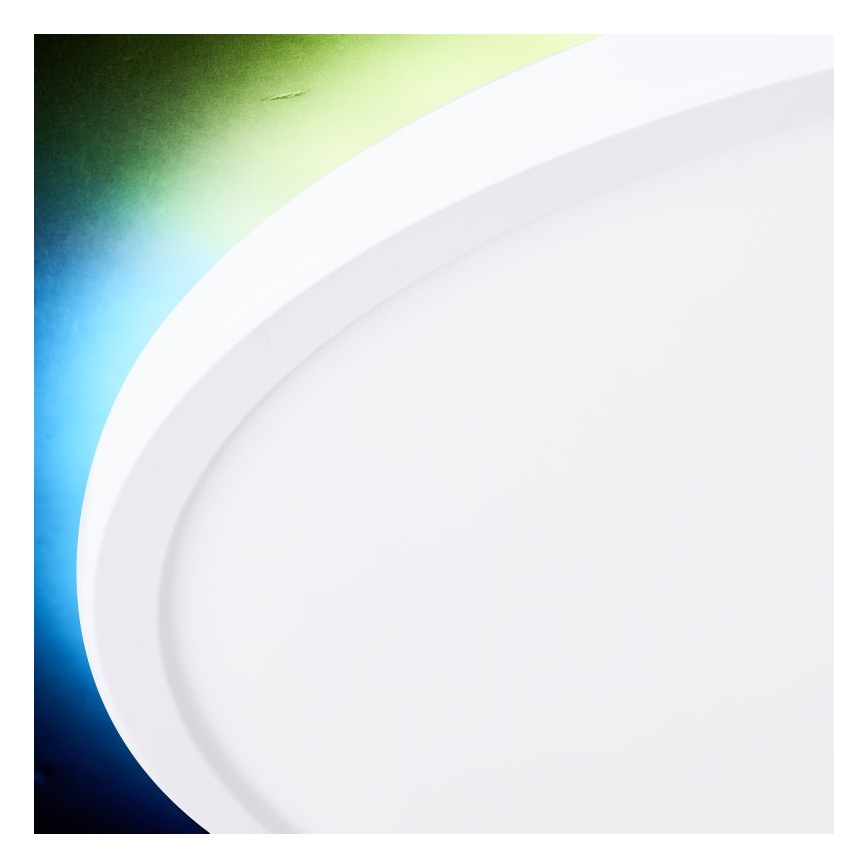 Brilliant - LED RGBW Dæmpbart loftlys SALTERY LED/22W/230V 3000-6500K + fjernbetjening