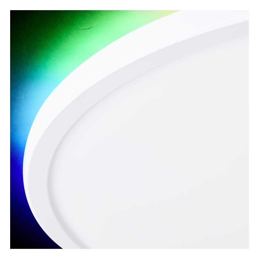 Brilliant - LED RGBW Dæmpbart loftlys SALTERY LED/22W/230V 3000-6500K + fjernbetjening