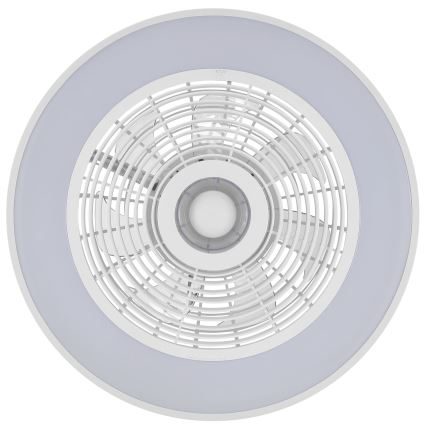 Brilliant - LED RGBW dæmpbar loftlampe med ventilator CATANIA LED/37W/230V 2700-6500K Ø 48,6 cm hvid + fjernbetjening