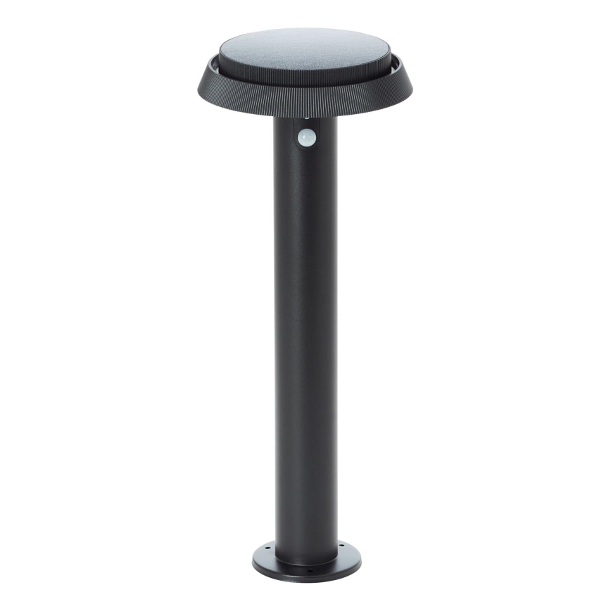Brilliant - LED solcellelampe med sensor ALVERO LED/4W/3,7V 2000 mAh 50 cm IP44 sort
