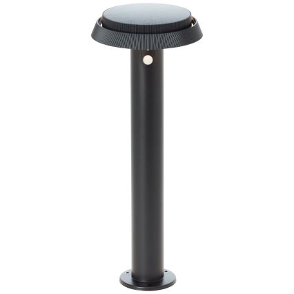 Brilliant - LED solcellelampe med sensor ALVERO LED/4W/3,7V 2000 mAh 50 cm IP44 sort