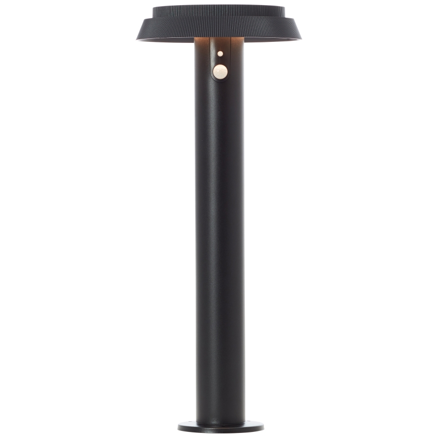 Brilliant - LED solcellelampe med sensor ALVERO LED/4W/3,7V 2000 mAh 50 cm IP44 sort
