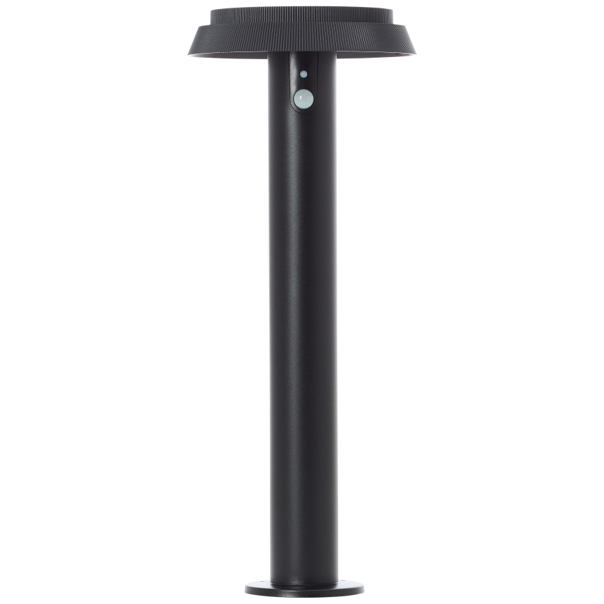 Brilliant - LED solcellelampe med sensor ALVERO LED/4W/3,7V 2000 mAh 50 cm IP44 sort