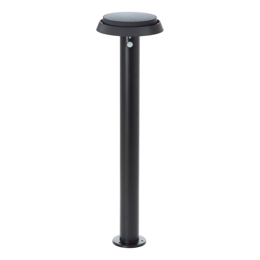 Brilliant - LED solcellelampe med sensor ALVERO LED/4W/3,7V 70 cm IP44 sort