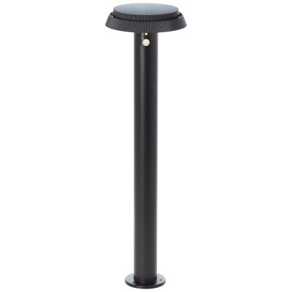 Brilliant - LED solcellelampe med sensor ALVERO LED/4W/3,7V 70 cm IP44 sort